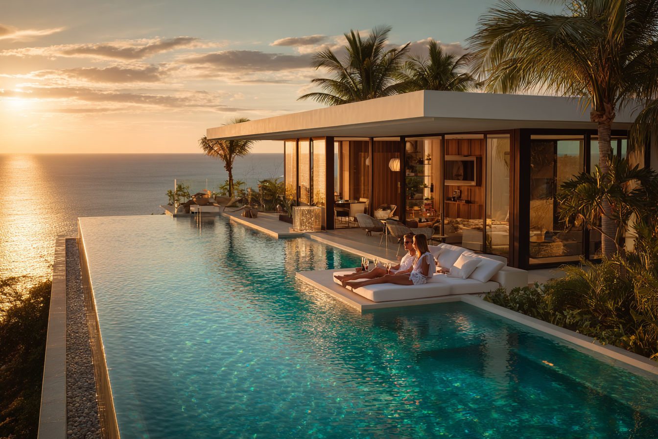 Luxury villa with pool